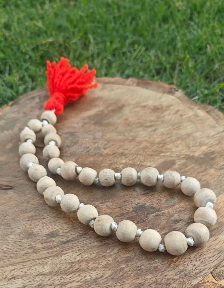 Tulsi sumarni mala 27+1 beads (10-11mm)