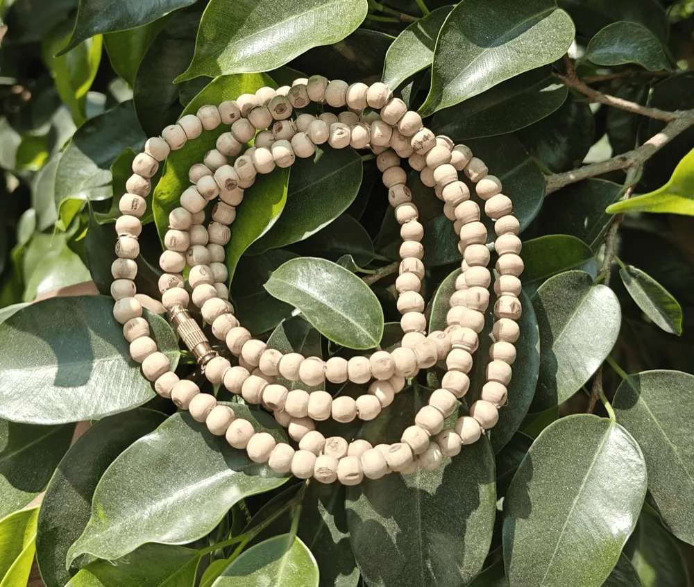 Tulsi Kanthi Mala Gol Dana