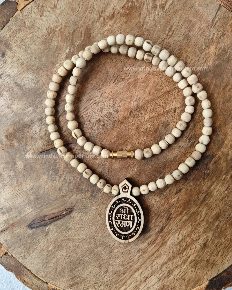 Shree Radharaman Ji Tulsi locket mala